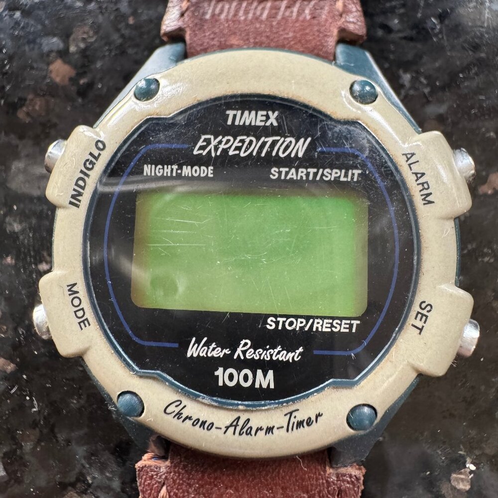 Timex "Expedition" Indiglo Digital Watch